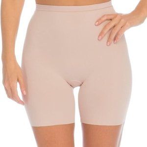 SPANX WOMENS SIZE XL Assets Red Hot Label Mid-Thigh Lightweight Slimming Shorts